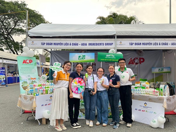 TẬP ĐOÀN NGUYÊN LIỆU Á CHÂU AIG TÀI TRỢ LỄ HỘI ẨM THỰC CHAY QUẬN 7 - NĂM 2023